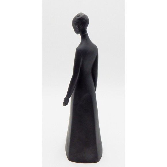 Royal Doulton Tranquility Figurine Black HN2426 12 Inch England Porcelain - Picture 4 of 13